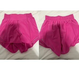Lululemon Hotty Hots high rise 4 inches - Sonic pink